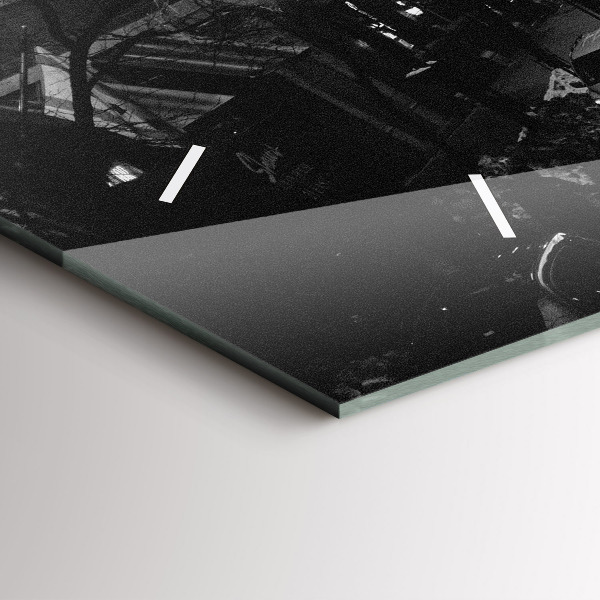 Horizontale Uhr Straßen in Chicago