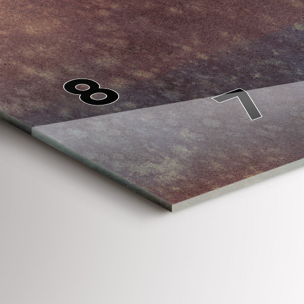 Horizontale Uhr mit motiv Frau mit Regenschirm