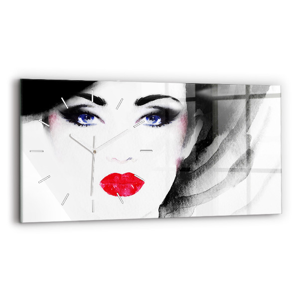 Horizontale Uhr Porträt einer Frau