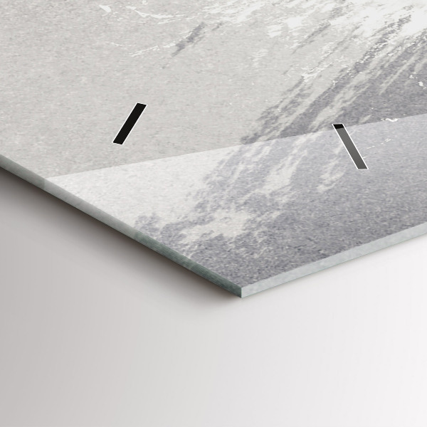 Horizontale Uhr mit motiv Frau - Aquarell