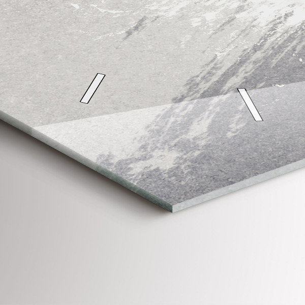 Horizontale Uhr mit motiv Frau - Aquarell