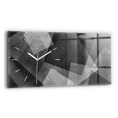 Horizontale Uhr mit motiv Geometrische Abstraktion