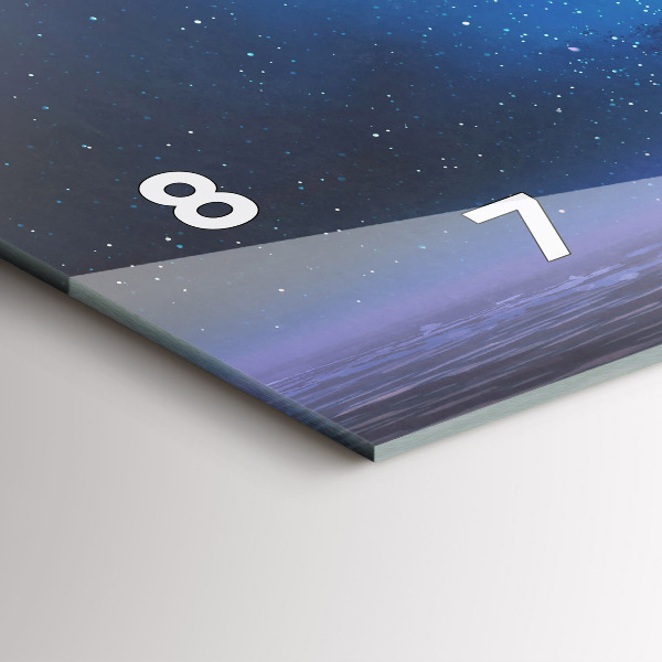 Horizontale Uhr Fantasie-Segelschiff