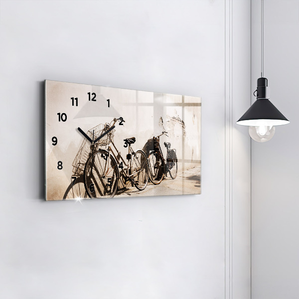 Horizontale Uhr mit motiv Italienisches Fahrrad