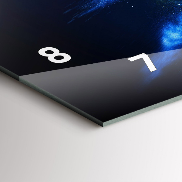 Horizontale Uhr mit motiv Bunter Papagei