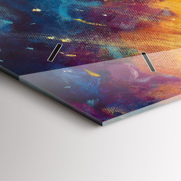 Horizontale Uhr mit motiv Abstrakter kleiner Prinz