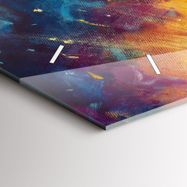 Horizontale Uhr mit motiv Abstrakter kleiner Prinz