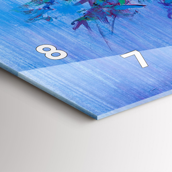 Horizontale Uhr Blumen in einer Vase