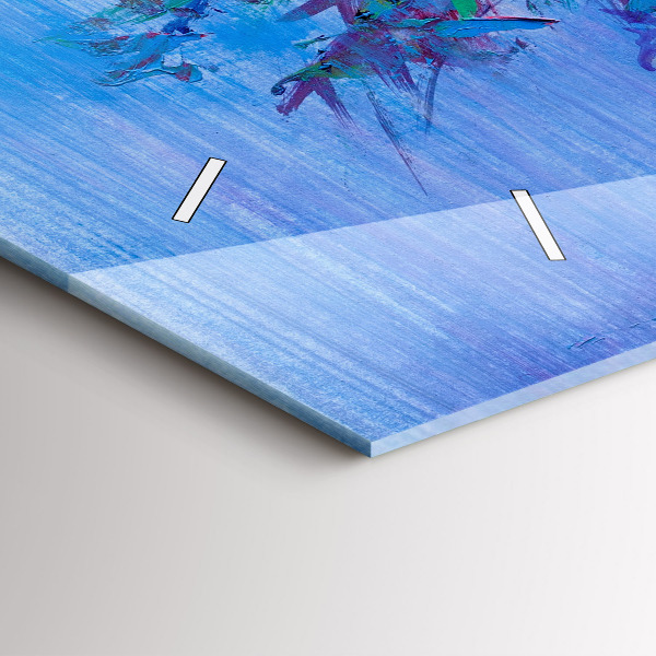 Horizontale Uhr Blumen in einer Vase