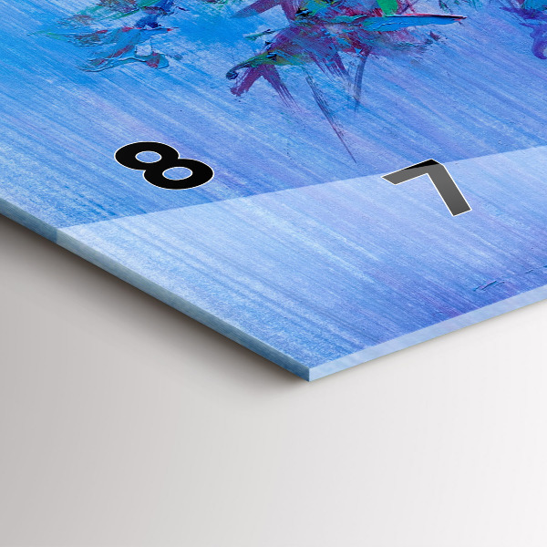 Horizontale Uhr Blumen in einer Vase