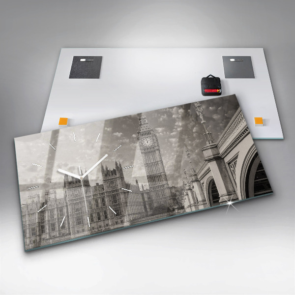 Horizontale Uhr London England Big Ben