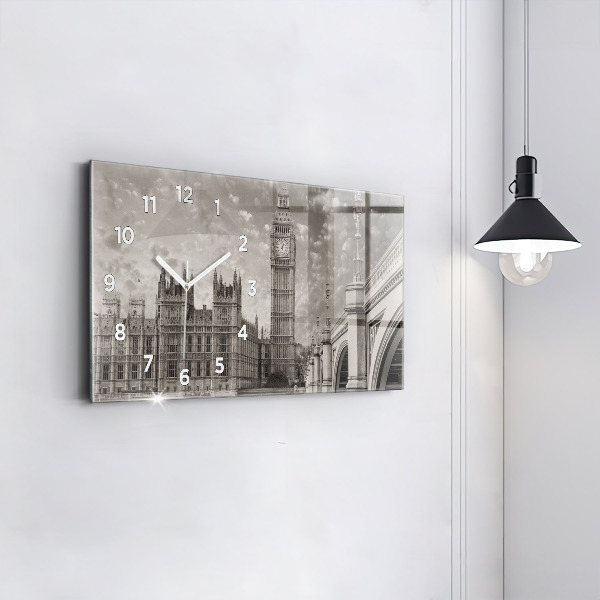 Horizontale Uhr London England Big Ben