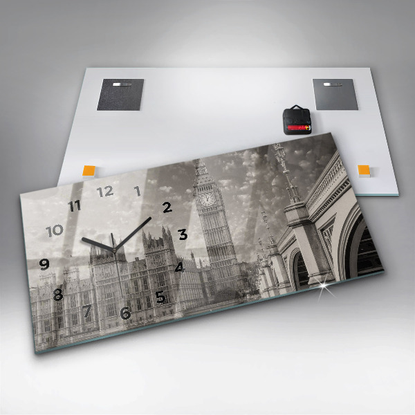 Horizontale Uhr London England Big Ben