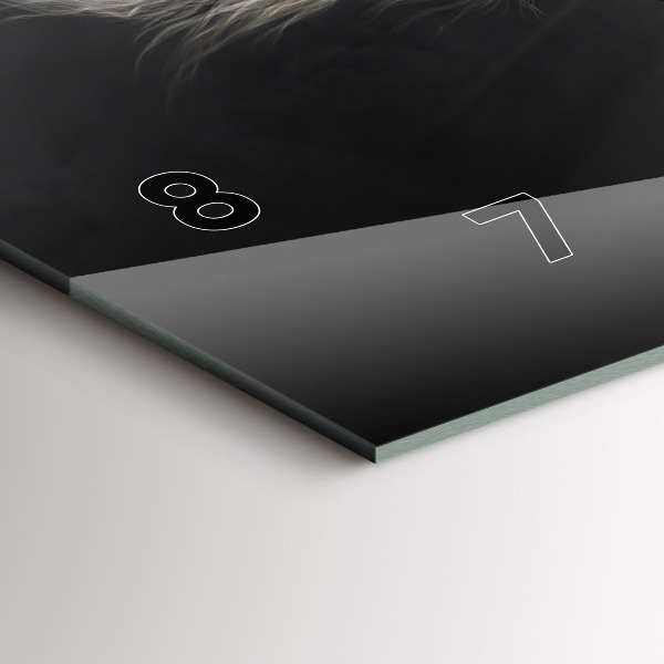 Horizontale Uhr Galoppierendes Pferd