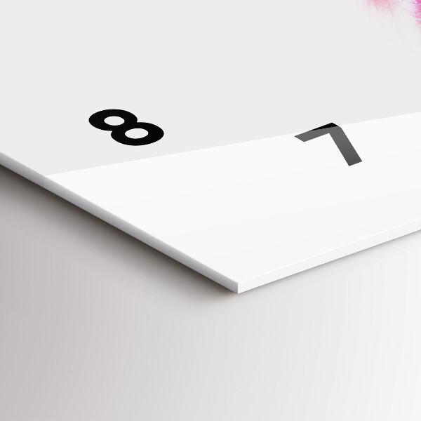 Horizontale Uhr Frauen in bunten Kleidern