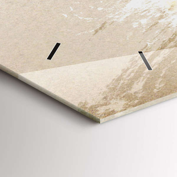 Horizontale Uhr Portrait einer Frau abstrakt