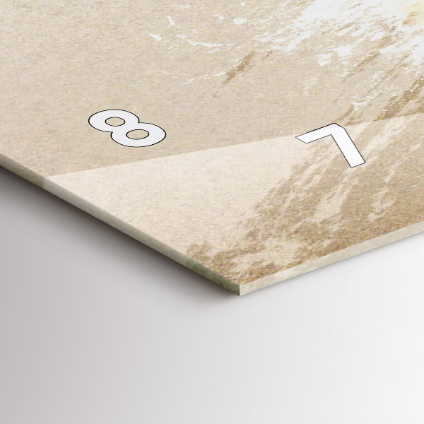 Horizontale Uhr Portrait einer Frau abstrakt