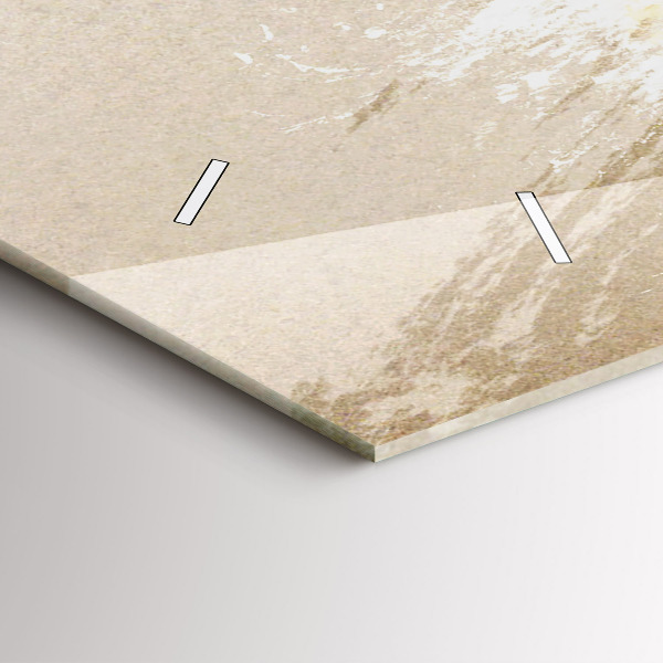 Horizontale Uhr Portrait einer Frau abstrakt