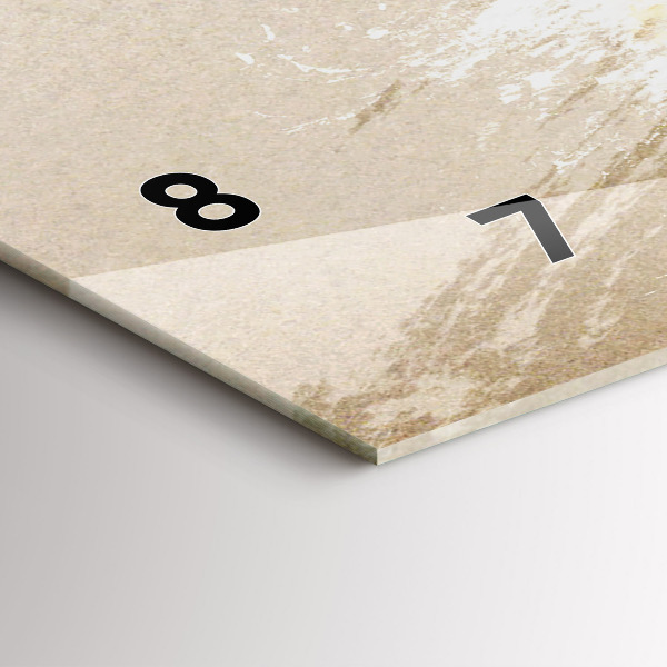 Horizontale Uhr Portrait einer Frau abstrakt