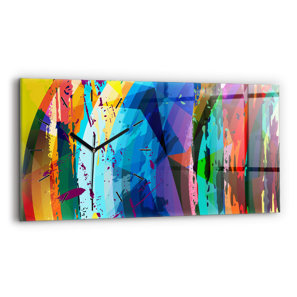 Horizontale Uhr Abstrakter Hintergrund