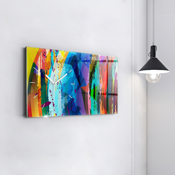 Horizontale Uhr Abstrakter Hintergrund