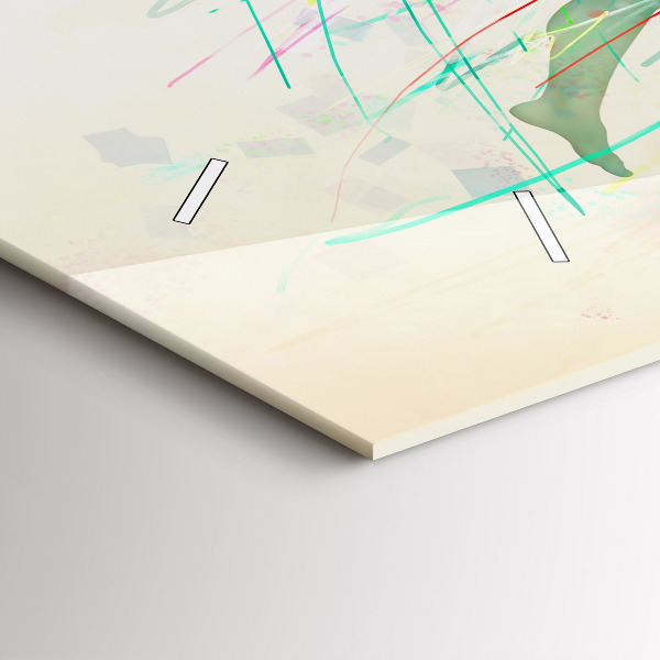 Horizontale Uhr Bunte Menschen