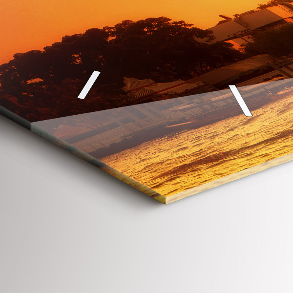 Horizontale Uhr mit motiv Wat arun Bangkok Thailand