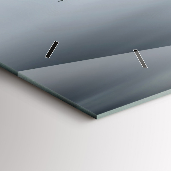 Horizontale Uhr mit motiv Militärflugzeug im Flug