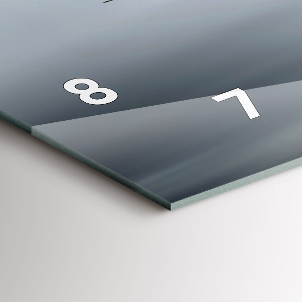 Horizontale Uhr mit motiv Militärflugzeug im Flug