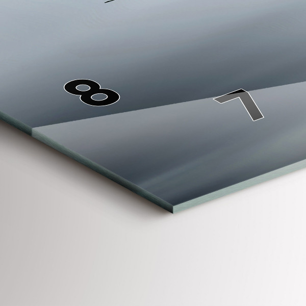 Horizontale Uhr mit motiv Militärflugzeug im Flug