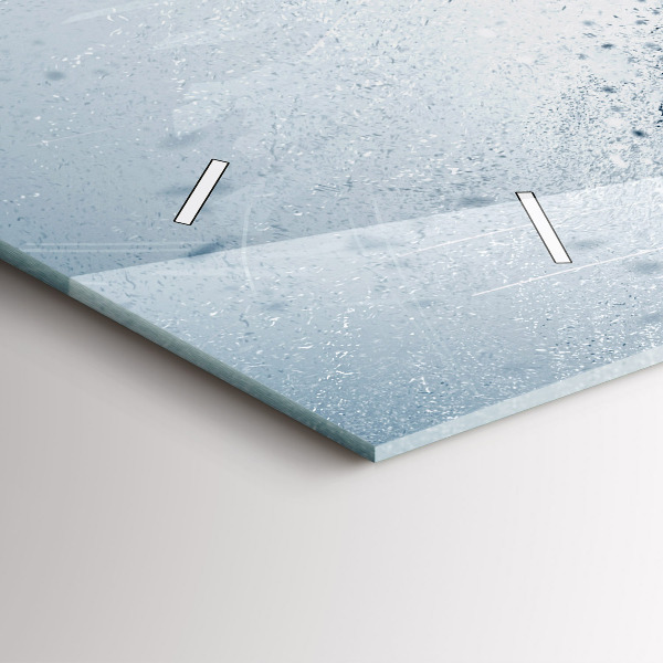 Horizontale Uhr Laufender Mann