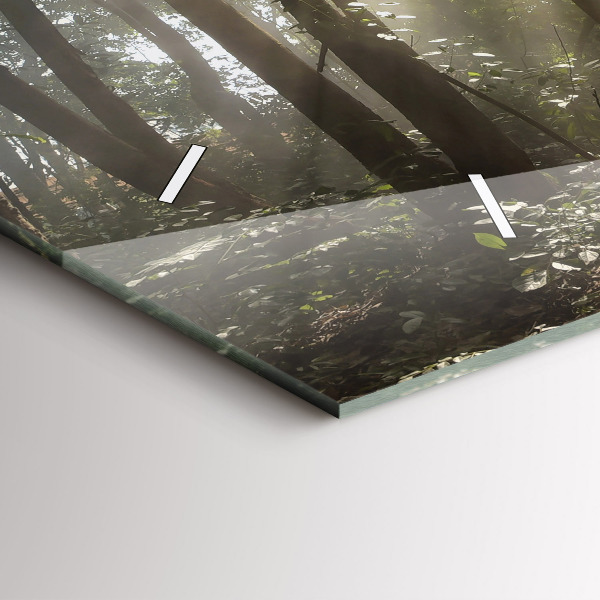 Horizontale Uhr Elefant im Dschungel