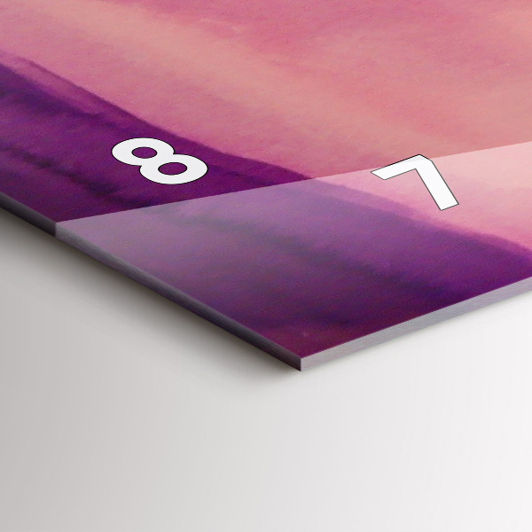 Horizontale Uhr mit motiv Malerei Frauen