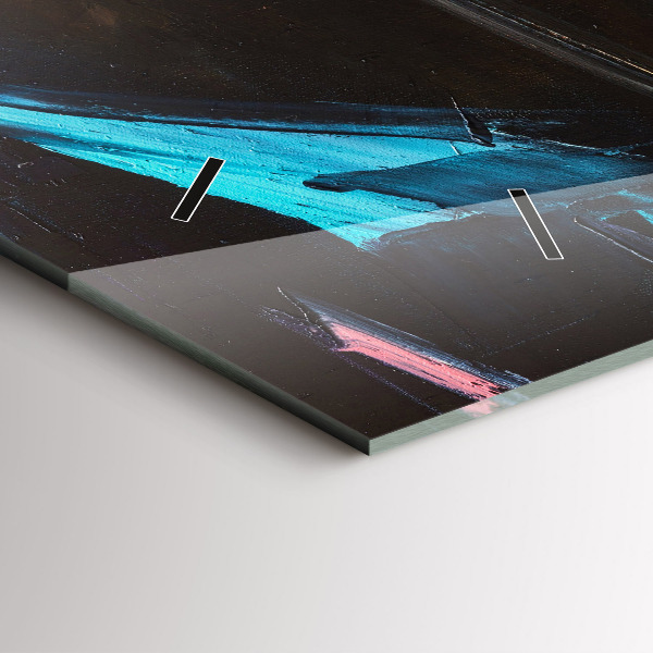 Horizontale Uhr mit motiv Porträt einer Frau