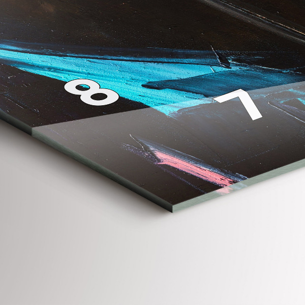 Horizontale Uhr mit motiv Porträt einer Frau