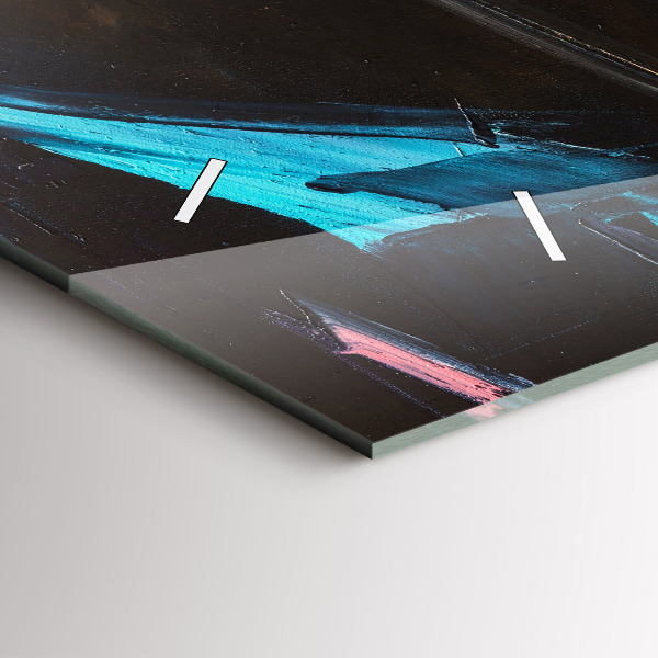 Horizontale Uhr mit motiv Porträt einer Frau