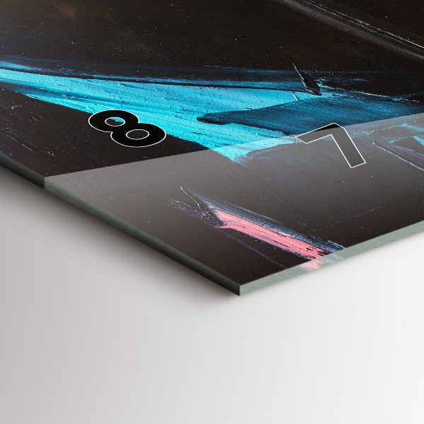 Horizontale Uhr mit motiv Porträt einer Frau