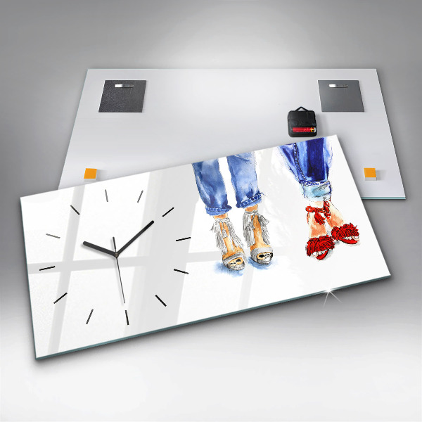 Horizontale Uhr Frauen-Nadeln