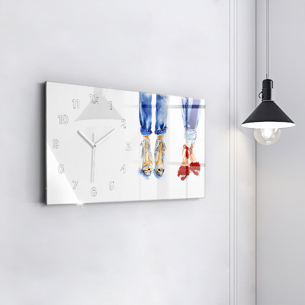 Horizontale Uhr Frauen-Nadeln