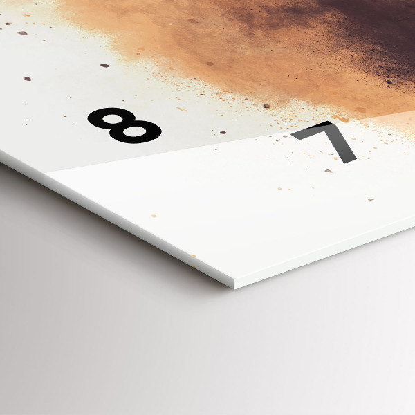 Horizontale Uhr Frau und Fahrrad