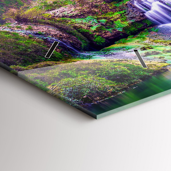 Horizontale Uhr Jiulong-Wasserfall China