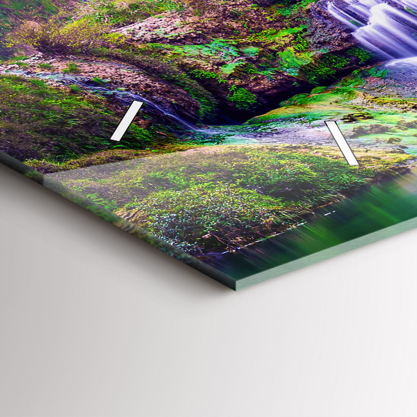 Horizontale Uhr Jiulong-Wasserfall China