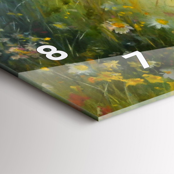 Horizontale Uhr mit motiv Schöne Frau mit Pferd