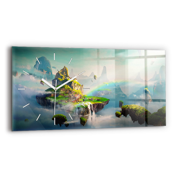 Horizontale Uhr mit motiv Chinesische Fantasieszenen