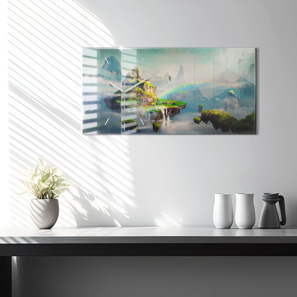 Horizontale Uhr mit motiv Chinesische Fantasieszenen