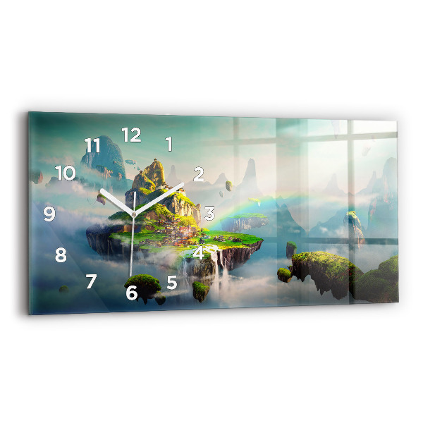 Horizontale Uhr mit motiv Chinesische Fantasieszenen