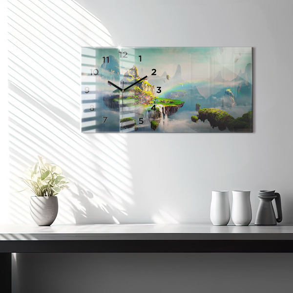 Horizontale Uhr mit motiv Chinesische Fantasieszenen