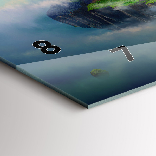 Horizontale Uhr mit motiv Chinesische Fantasieszenen