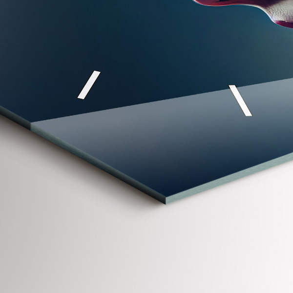 Horizontale Uhr mit motiv Emotionale abstrakte Frau