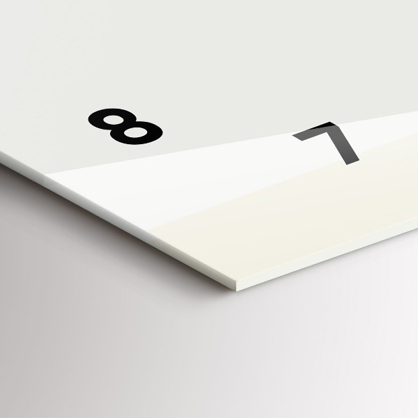 Horizontale Uhr Abstrakte Tänzerin